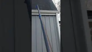 Easiest Best Fast way to clean gutters . Mobilized Maintenance Utility Cart System.