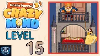 Brain Puzzle 3 Crazy Mind Level 15 |Castle Escape| Walkthrough