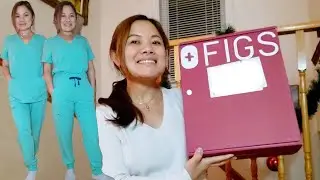 First Time Trying on FIGS Scrubs + Unsponsored Review #usemycode