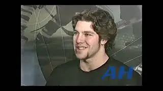 OHL Feb. 4, 2005 Brandon Prust, Jacques Beaulieu interviews London Knights Peterborough Petes