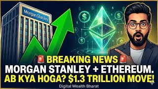 ETH Ready for Next Bull Run? 🚀 Morgan Stanley ka Big Move Explained | Crypto News Hindi #cryptoindia