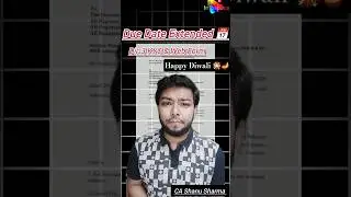 DIR-3 KYC & Dir-3 kyc Web Form due date extended 📅 Happy Diwali 🪔 to professionals #shorts #ytshorts