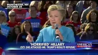 Horrified Hillary