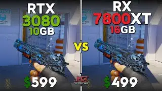 RTX 3080 vs RX 7800 XT | Tested in 15 games