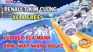 ZingSpeed Mobile | Xe A Free Reno Sao Kim Cương - Map Vạch Tăng Tốc Cực Mạnh