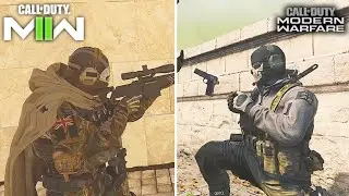 Modern Warfare 2 Ghost Execution Vs MW2019 Ghost Execution Move