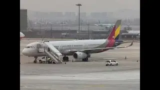 Dec-19-2025 Asiana Airlines OZ3355(HL8059) A321-200 Seoul Gimpo(GMP) Airport Takeoff