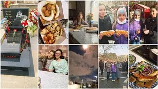 VLOG519💙qardaşımgil gəldi⚘️Rəvanı⚘️ziyarət etdik #mamamla üç günlük vlog💞