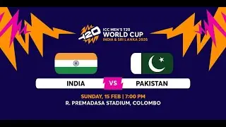 IND vs Pak T20 World Cup 2026  Colombo Stadium Live Cricket Score + Fan Chat 🎙️