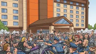 California Gangsters: The Los Angeles Syndicate: chap 14: Biker Riot at the Holiday inn!