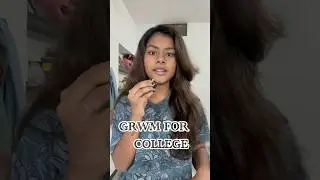 GRWM for college ✨first day #music #song #tamilsong #remix #love #arrahman #grwm#college