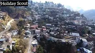 View of Bomdila town west kameng District headquarters (A.P)