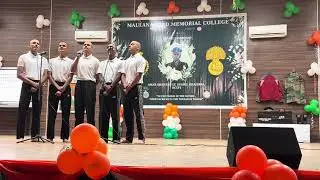 NCC Cadets paying homage to Lieutenant Sushil Khajuria Kirti Chakra. 