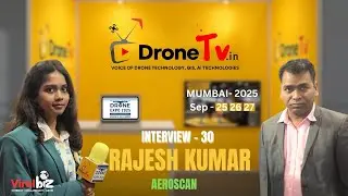 Rajesh Kumar, Aeroscan | Drone Surveying, Mapping & LiDAR Solutions | Drone Expo 2025 Mumbai