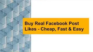 Real Facebook Post Likes - Cheap, Fast & Easy