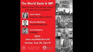 DSA IC - The World Bank and IMF, Intro to Global Economics, Session #3