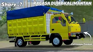 SHARE? MOD BUSSID TRUK RAGASA DUMP KALIMANTAN || MOD BUSSID TRUK KALIMANTAN