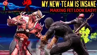 Epic Fatal Edenian Tower Gameplay with My New Team. SHAO KAHN is Actually USEFUL!