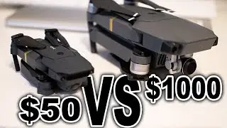 $50 VS $1000 DJi Mavic PRO - FAKE vs REAL Comparison