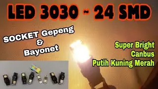 Review Led 3030 24 Smd | Super Bright Canbus Anti Error
