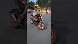 Duke 250 Lover In Moradabad #ktm #bike #viral #rider #youtubeshorts #trending #ridertechzone