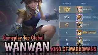 KING OF MARKSMANS || UDAH INI MAH AUTO WIN || GAMEPLAY TOP GLOBAL WANWAN