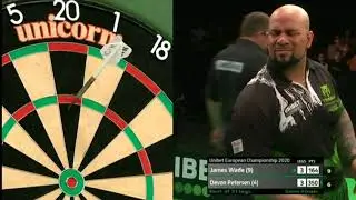 Devon Petersen v James Wade - 2020 Unibet European Championship  Semi-Finals