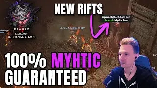 GUARANTEED MYTHIC UNIQUES IN NEW Season 10 RIFTS! Diablo 4