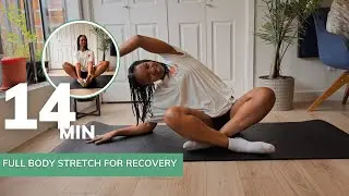 14 Minute Full Lower Body Stretch | Recovery Day Stretch for Flexibility & Mobility