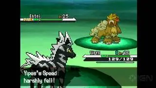 Pokemon Black: Zoroark Event with Legendary Dogs Gameplay