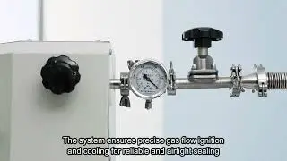 Okay Energy Double Station Lab Quartz Glass Tube Sealing System