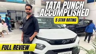 2025 TATA PUNCH ACCOMPLISHED AMT 😱 KAM DAAM MAI ZADA FEATURES ❤️#automobile #tatamotors