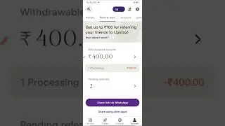 Upstox New Update Par Refer 700st Refer Earn App 2021 | NewRefer Earrn App 700 real money 💸 #upstox