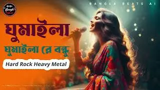 Ghumayla Ghumayla Re Bondhu | ঘুমাইলা ঘুমাইলারে বন্ধু Hard Rock Heavy Metal Bengali Folk Song