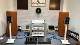 Rodage Elac BS 312 speaker, Octave V40SE tube & Densen B-410 cdp, d&acirc;y dẫn Ansuz & Silent WIRE