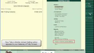 Tally in Mobile - User Assistance Video