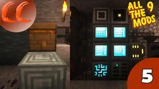 Crabcraft | ATM9 | #5 Storage and ProsperiBee! (LONG EPISODE)