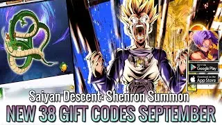 Saiyan Descent: Shenron Summon | New 38 Codes September | Redeem Codes Saiyan Descent Shenron Summon