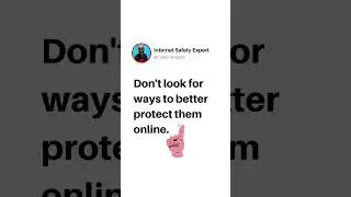 Three ways to make your kids a target online | #internetsafetyexpert #shorts ￼