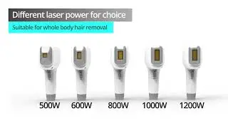 Dual connectors diode laser machine for permanent hair removal --- XPLUS6