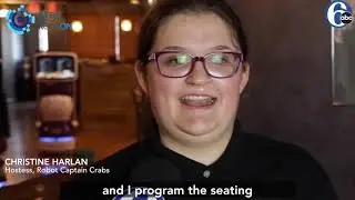 Robot Captain Crabs II Seafood restaurant in USA abc news