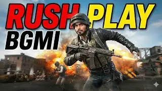 RUSH PLAY BGMI 😱