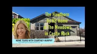 New Homes in Castle Rock Colorado - Hawthorn Model by KB Home at The Meadows