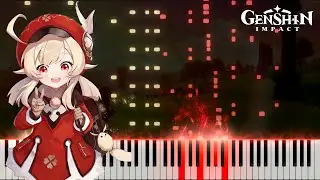 ｢Klee: Let's Go, Crimson Knight!｣ - Klee Demo Genshin Impact OST Piano Cover [Sheet Music]