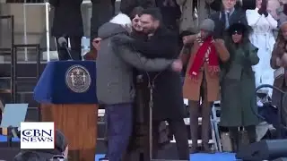 Mamdani Takes Oath on a Quran the book of Satan or Allah I heard 