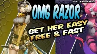 Battle Breakers | How to get RAZOR OP HERO EASY and FAST + Pet AUTO SUMMON