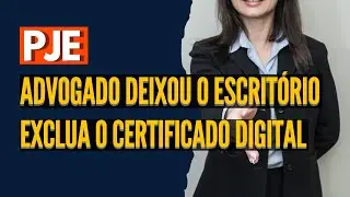 Excluir certificado digital do ASSINADOR LIVRE (TJRJ) de advogado que deixou o escrit&oacute;rio