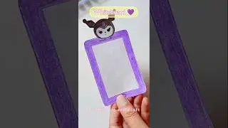 DIY Kuromi Whiteboard | DIY School Supplies| Cute Paper Craft | Kawaii #shorts #youtubeshorts #diy