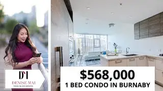 Modern Burnaby Condo 1 Bedroom for $568,000!