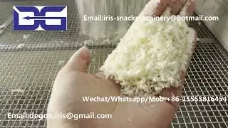 Jinan DG Bread Crumbs extruder machine/Long needle Japan Panko bread crumbs production line